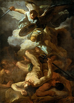 Giaquinto, Corrado - The Archangel Michael defeating Lucifer