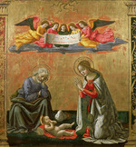 Ghirlandaio, Domenico - The Adoration of the Christ Child