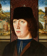 Master of the legend of St. Ursula - Portrait of young man