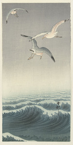 Ohara, Koson - Three gulls
