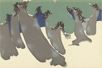 Sekka, Kamisaka - Windswept Pines (Sonarematsu). From the series A World of Things (Momoyogusa)