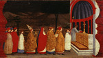Uccello, Paolo - The Miracle of the Desecrated Host (Predella Panel for the church of Corpus Domini in Urbino)