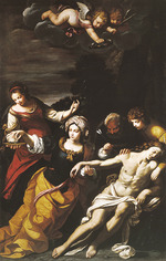 Lana, Ludovico - Saint Sebastian Tended by Saint Irene