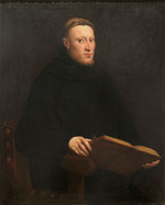 Tintoretto, Jacopo - Portrait of Onofrio Panvinio (1530-1568)