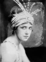 Anonymous - Portrait of the Ballet dancer Tamara Karsavina (1885-1978)