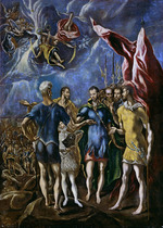 El Greco, Dominico - The Martyrdom of Saint Maurice
