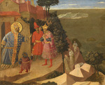Angelico, Fra Giovanni, da Fiesole - Saint Romuald Forbidding Entry to the Monastery to Emperor Otto III
