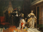 Höckert, Johan Fredrik - Queen Christina of Sweden and Monaldeschi