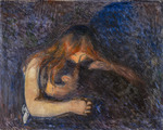 Munch, Edvard - The Vampire