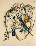 Kandinsky, Wassily Vasilyevich - Watercolour with Seven Strokes