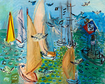 Dufy, Raoul - Régates aux mouettes