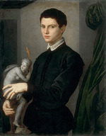 Bronzino, Agnolo - Portrait of the sculptor Baccio Bandinelli (1493-1560)