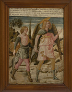 Gozzoli, Benozzo - Tobias with Archangel Raphael