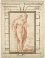 Salviati (Rossi), Francesco - Veiled female nude