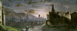 Arbasia, Cesare - Landscape at dawn 
