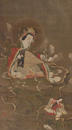 Anonymous - Benzaiten playing a biwa