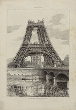 Anonymous - Eiffel tower on July 14, 1888
