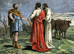 Anonymous - Lucius Quinctius Cincinnatus Leaves the Plough to Dictate Laws to Rome
