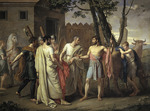Ribera y Fernández, Juan Antonio - Lucius Quinctius Cincinnatus Leaves the Plough to Dictate Laws to Rome