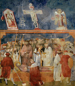 Giotto di Bondone - Verification of the Stigmata (from Legend of Saint Francis)