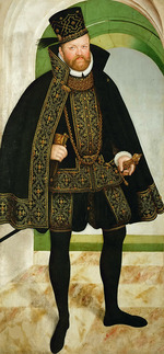 Cranach, Lucas, the Younger - Elector August of Saxony (1526-1586)