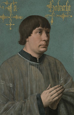 Massys, Quentin - Portrait of the composer Jacob Obrecht (1453-1505)