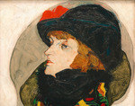 Schiele, Egon - Portrait of Ida Roessler 