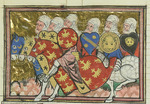Montbaston, Richard de - Turkish cavalry (From Li rommans de Godefroy de Buillon et de Salehadin)