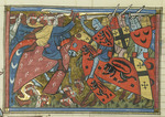 Montbaston, Richard de - The Siege of Antioch in 1098. (From Li rommans de Godefroy de Buillon et de Salehadin)