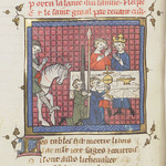 Anonymous - Procession du Saint Graal. From Roman de Perceval le Gallois et continuations