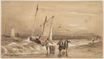 Aivazovsky, Ivan Konstantinovich - Sea-coast with Fishermen