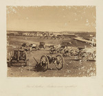 Méhédin, Léon-Eugène - Artillery depot. Retaken Russian Battery. From: Souvenir de la Guerre de Crimee