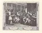 Hogarth, William - Series Industry and Idleness, Plate 10: The Industrious 'Prentice Alderman of London, the Idle one brought before him...