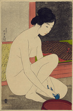 Hashiguchi, Goyo - Woman after a bath