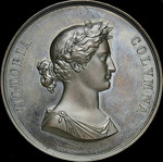 Girometti, Pietro - Vittoria Colonna (Commemorative medal)  