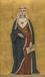 Vriendt, Albrecht de - Joan (1200-1244), Countess of Flanders, daughter of Baldwin IX, Latin Emperor of Constantinople