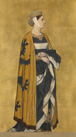 Vriendt, Albrecht de - Margaret II (1202-1280), Countess of Flanders, daughter of Baldwin IX, Latin Emperor of Constantinople