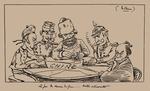 Bigot, Georges - Chemin de fer (Railway) gambling game
