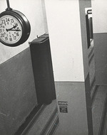 Rodchenko, Alexander Mikhailovich - Interior of an office and clock