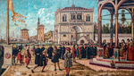 Carpaccio, Vittore - Return of the Ambassadors (The Legend of Saint Ursula)