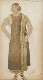 Bakst, Léon - Costume design for the play Salomé by O. Wilde