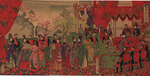Chikanobu, Toyohara (Yoshu) - A Banquet in celebration of the New Imperial Palace 