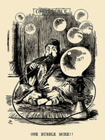 Tenniel, Sir John - One Bubble More!! (From Punch Magazine) 