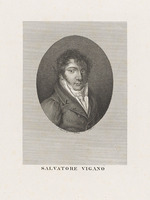 Caporali, Filippo - Portrait of the choreographer, composer and dancer Salvatore Viganò (1769-1821)