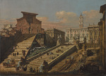 Bellotto, Bernardo - View of the Capitol with the Church of Santa Maria in Ara Coeli