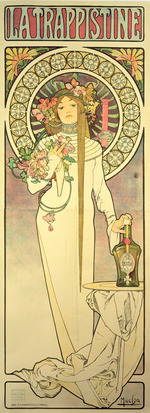 Mucha, Alfons Marie - Advertising Poster La Trappistine