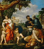 Cortona, Pietro da - Covenant between Jacob and Laban