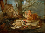 Poussin, Nicolas - Echo and Narcissus