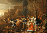 Poussin, Nicolas - Le jeune Pyrrhus sauvé (The saving of the young Pyrrhos)