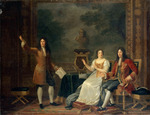 Philipault (Phlipaut), Julie - Racine Reading Athalie Before Louis XIV and Madame de Maintenon